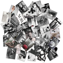 50 Decline City Graffiti PS5 Luggage Guitar Notebook Helmet Waterproof Sticker Not Repeated