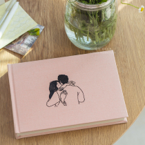 Warm original DIY handmade photo album wedding parlor book couple hand Account birthday gift 3 inch