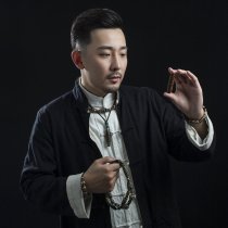 Original Personality Design Nine Eyes choker Men and Women Couple Vintage Joker Necklace Pendant Old Tianzhu Accessories