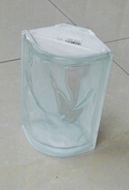 Dedicated corner corner brick 90 degree corner glass brick entrance partition