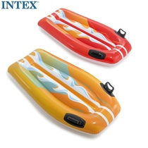 Original INTEX Knight floating row Childrens floating bed surfboard swimming school kick board water board floating board