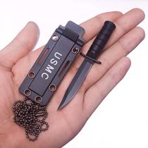 Mini knife gift mini portable unpacking express package key knife pocket knife self-defense equipment small straight knife