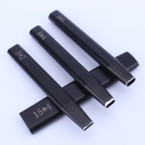 Handmade leather perforated leather oval belt punch single flat punch 4mm5mm wide DIY tool