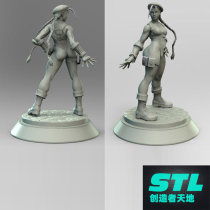 Street Fighter Kami 3D printing drawings STL model file 3D printing model hand-made high-precision material