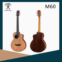 aNueNue Rainbow Man M60 Face Single Acacia Wood Back 36 inch Small Guitar