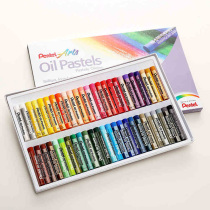 Japanese Pentel paitong oil painting stick 12 25 36 50 color paitong oil painting stick soft crayon safe and washable