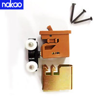 Japan nakao sliding door hanging pulley Nylon wheel silent wooden door sliding door hanging wheel Folding door adjustment hanging slide