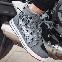 Mojue motorcycle riding boots breathable racing shoes anti-fall Knight equipment leisure locomotive Four Seasons boots