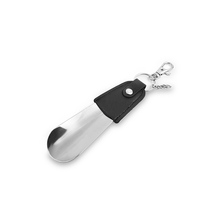 Stainless steel leather shoes pull shoe pull shoe puller retro personality multifunctional shoe pull portable key buckle shoe pull