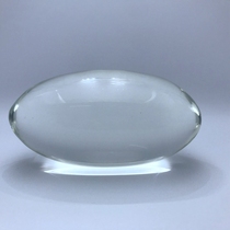 Bottomless short duck egg large anal plug crystal penis female masturbation glass penis ice Fire Stick