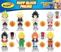Kefeng KF6098(1208-1215) Japanese animation Dragon Ball series puzzle assembly toy New