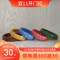 Maifan Stone Four Corner Bracelet Negative Ion Bracelet Qingdao Tomalin Color Negative Ion Bracelet Germanite
