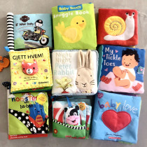 Export Order Baby Basic Bubbook Baby Visual Hearing Animal loud paper English Cognitive Puzzle 0-1-year-old