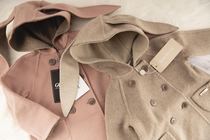 (Reservation in 2021)Mongolia GOBI rabbit ear childrens double-sided 100% pure cashmere coat