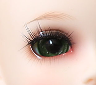 taobao agent Green Orange BJD Eyes SD3 SD Eyes Beads Coco Glass Eye 14 16mm Spot Cat Eye EBSB004
