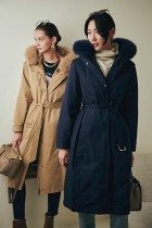 Wind home a dress 3 wear big welfare fox fur collar windbreaker show thin white goose down jacket YR0175