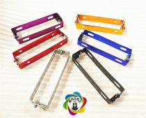 Motorcycle modified rear brand frame electric scooter warped plate frame ghost fire motorcycle adjustable license plate holder