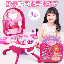 Cosmetic box set children dresser Princess toy girl baby suitcase 3 years old 4 birthday gift