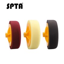 SPTA import polished sponge 6 inch car polishing machine disc mirror polished wheel waxed polishing disc sponge wheel M14