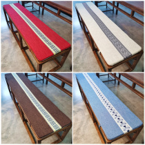 (Double 11 new products) custom bench cushion long strip cushion tea mat mahogany dining chair cushion sofa cushion insole