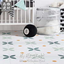 Nordic Flower Brick Small Fresh Tile 300x300 Kitchen Dining Room Wall Brick Balcony Bathroom Toilet Floor Tile Parquet