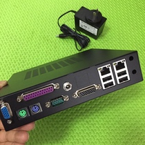 Full silent dual-core four-thread 64-bit openwrt love fast lede iron chassis soft routing machine