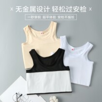 Corset underwear les super flat female breast small pullover strengthen bandage short vest chest reduction student size t plastic chest