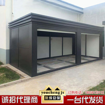 Outdoor garbage House community classification collection pavilion environmental protection garbage house intelligent garbage disposal station sanitation Pavilion