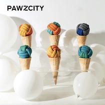 Dharma Department Store PAWZCITY Claws Claw-resistant molars Incartile Tug-of-war Interactive Dog Toys Cord Ball