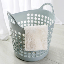 Home dirty clothes storage basket large plastic laundry basket toy storage artifact home toilet storage basket