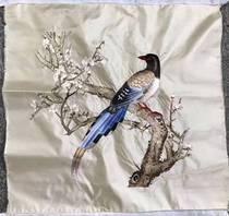 (Embroidery Hall) 163081 Hi Branch Lang Shining Seiko Flower and Bird Su Embroidery Hand Embroidery Collection of Forbidden City Collection