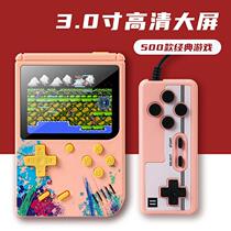 sup new handheld game console 3 inch screen Contra tank Super Mary little overlord learning machine FC travel machine