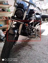 Zhou Hong side box is suitable for Korea Hyosung Qingqi GV650 motorcycle pipe diameter 32 stainless steel electroplated bumper
