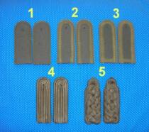 (special price) East German Democratic German German army uniforms Rain point camouflate field to take the rank of shoulder