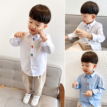 Very soft children pure cotton lining male and female embroidered dinosaur white shirt 100 hitch on campus small and new
