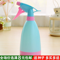 Gardening tools candy color watering can sprinkle water bottle spray water bottle 400ml 70g