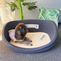 Autumn-winter universal plastic anti-slip dog nest resistant to bites teddy fou than bear bed maternity ward basin small midsize dog