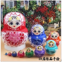 Russian jacket Boutique Belly 10 Sheva Linden Wood New Products Pure Hand-painted Gift Creative Pendulum 1236