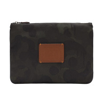 COACH MENs MULTI-color CAMOUFLAGE CLUTCH 300206