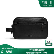 COACH GUCCI MENS DOUBLE ZIP WALLET 20 ZIPPER HAND GRAB BAG 300165