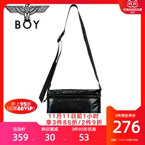 boylondon black shoulder bag 2021 autumn and winter New Fashion Bag B214NS900902