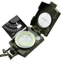 Outdoor military fans use military green finger North needle Level Slope Slope table luminous turntable coordinate ruler metric metric measurement ruler
