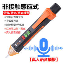 Voice intelligent induction electric measuring pen multi-function household electrician special circuit detection electric examination pen breakpoint test pen