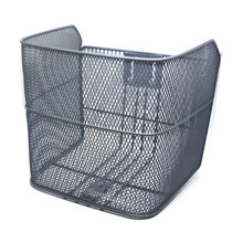 Export Japanese bicycle basket 20 inch 22 inch 24 inch 26 inch iron net universal basket metal front basket basket