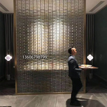 Color transparent solid hot melt Crystal brick glass brick partition wall screen background wall art bubble frosted brick