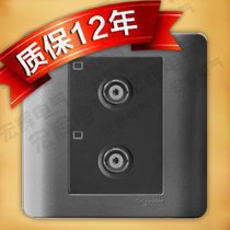 Schneider tap series two-digit TV socket E8432TV SZ TV socket