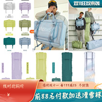 You Division ski bag shoulder backpack large capacity storage bag wheel board bag dry and wet separation