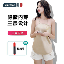 Jianbao radiation protection clothing pregnant womens belly pocket during pregnancy
