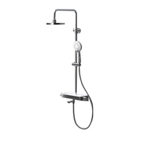 Wrigley shower shower thermostatic refined copper hanging wall type two three function shower pressurized shower set AMG13SH801