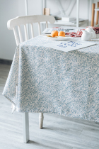 Miao HOME Nordic simple dining table cloth ins retro style waterproof and oil-proof leave-in rectangular household dining table tablecloth